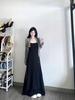 Summer 2026 Women's Elegant Slimming A-line Bodycon Dress with Spaghetti Straps