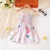 Baby Girl'S Summer Dress Toddler Fashion Dress Thin Stylish Dress For Girls Children'S Floral Dress