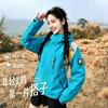 3-in-1 Abnehmbare Wasserdichte Winddichte Wanderjacke mit Fleece-Innenfutter Damen Herren Outdoor Reisen Camping Trekking