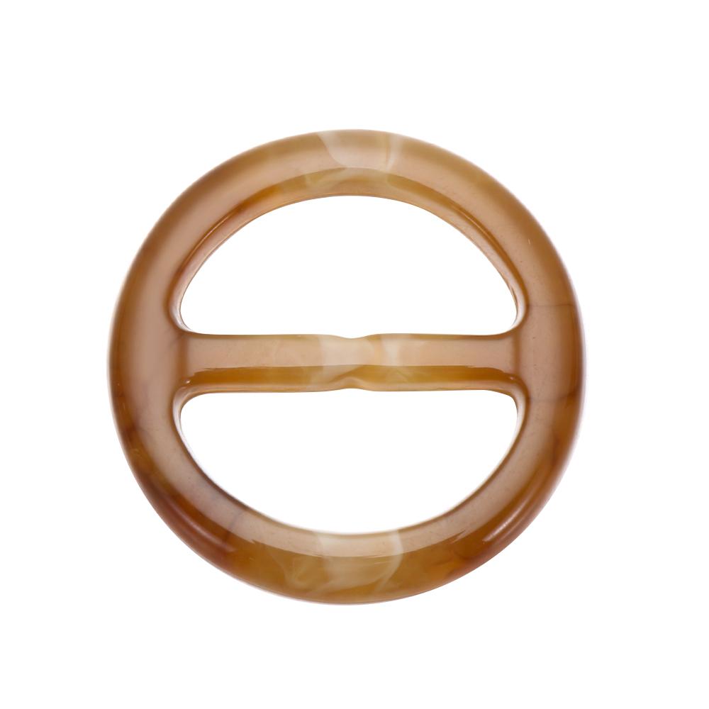 Round Round Belt Buckle Fashion Ladies Silk Buckle Scarf Clips Ring T-shirt Clips Shirt Button Coat Waist Button Clothing Decor