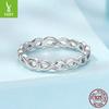 S925 Sterling Silver Infinite Symbol Ring, Simple Couple Infinite Love Ring Jewelry