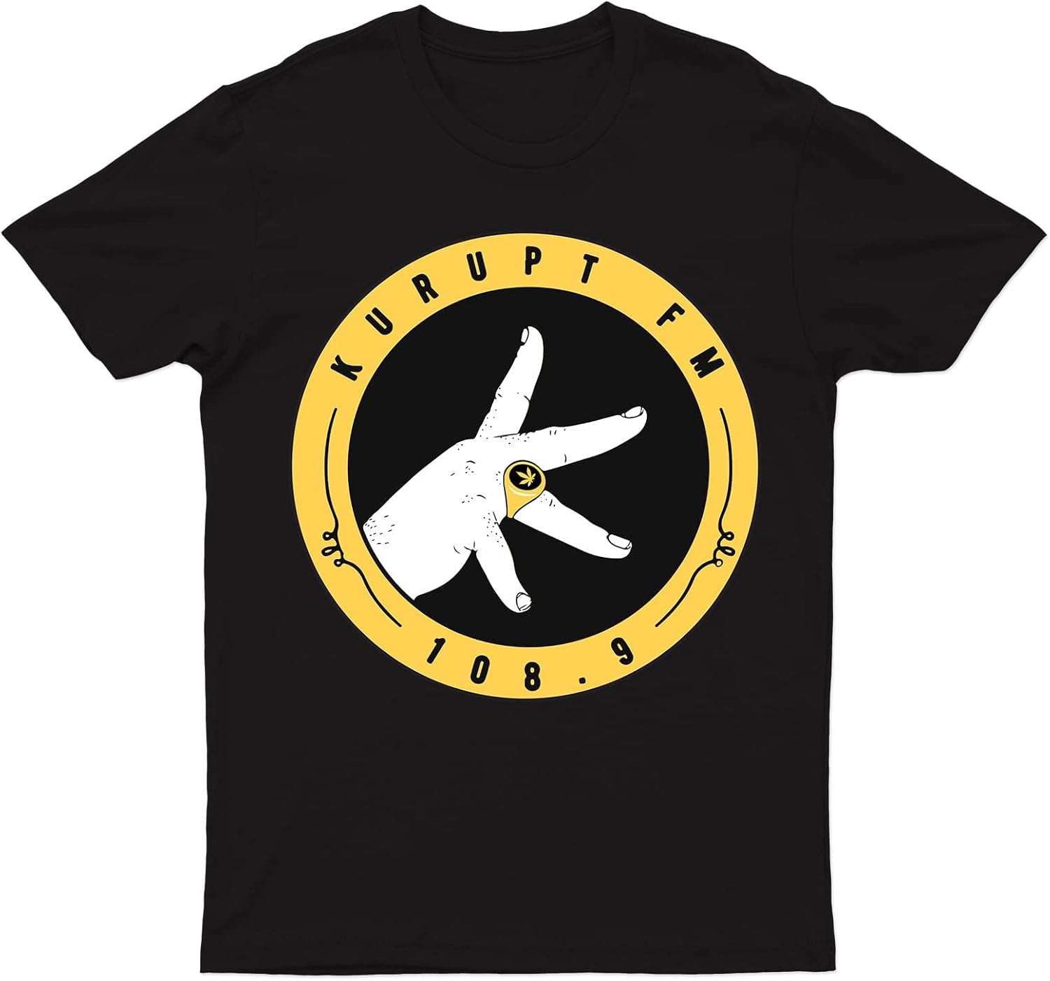 Mens T Shirt Chabuddy 108.9 FM G MC Grindah Pullover 3XL чёрный