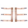 Bretelle per Camicia da Uomo Cintura Regolabile Elastica Supporti per Camicia Mantengono la Camicia Infilata Non Scivolano Sottogambe per Camicia