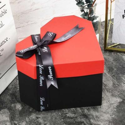 Caja Explosión Corazón de Amor de Papel Hecho a Mano DIY Álbum de Fotos Hecho a Mano Día de San Valentín