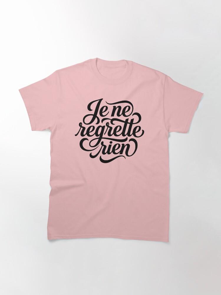 édith Piaf French Expressions Classic T-Shirt