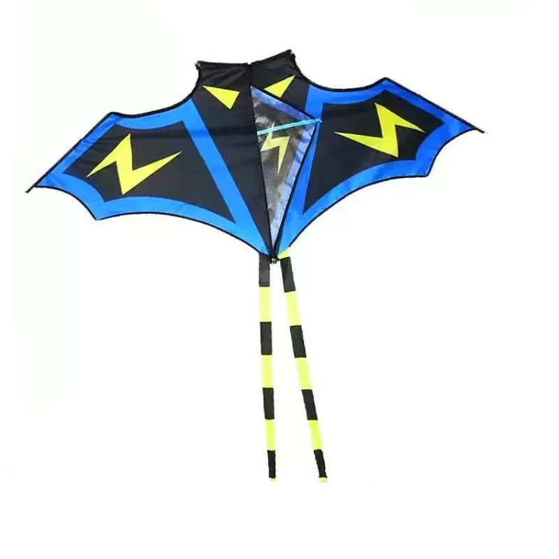 Bat Creative Lightning Kite Durable Glass Fiber Rods Family Activities Outdoor