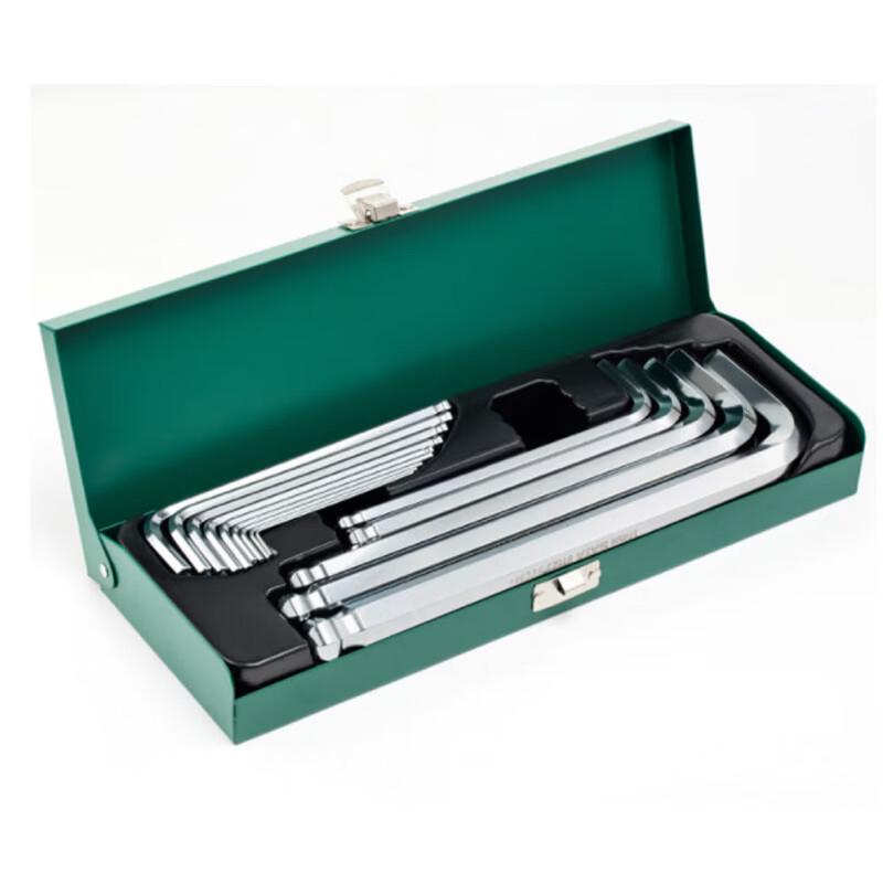 SATA 14-Piece Long Ball End Hex Key Set