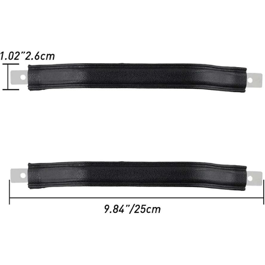 

2Pcs Car Interior Door Handle Strap Pull Compatible with CJ5 CJ7 CJ8 Wrangler YJ 1987-1995 55009801KS—L48A