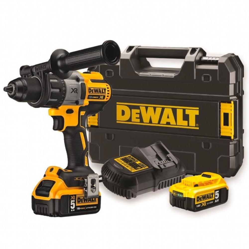 

Аккумуляторная ударная дрель DeWalt Makida DCD996P2 20 В 5,0 Ач, набор из 2 шт.