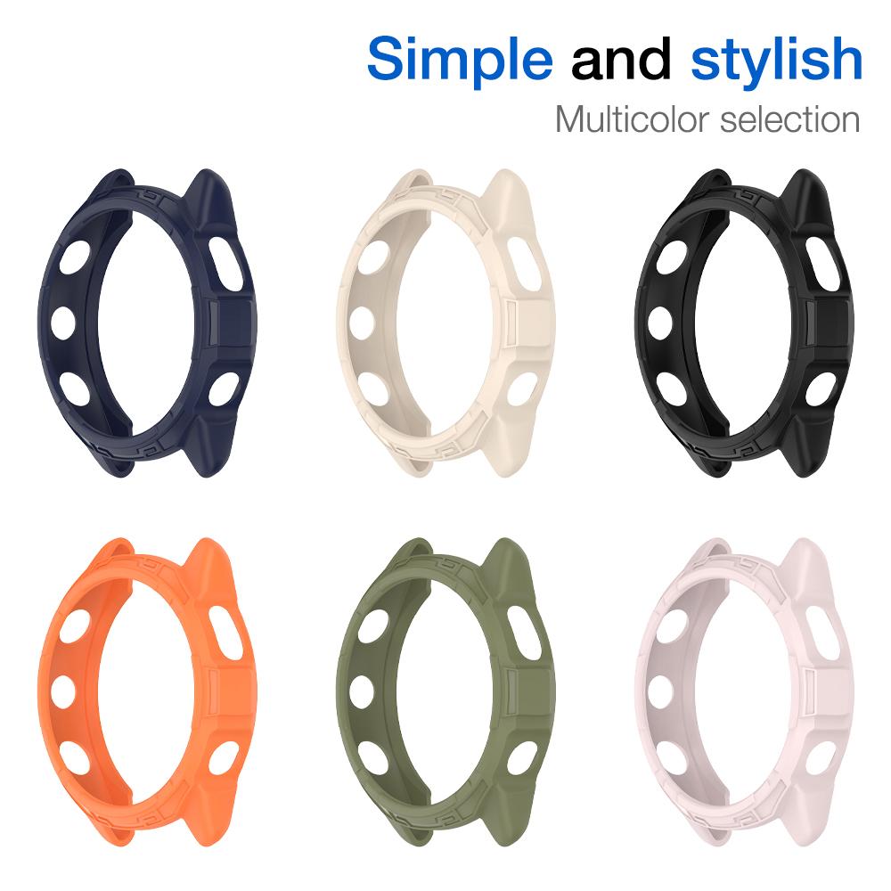 Pouzdro pro Garmin Forerunner 265 265S Ochranný kryt proti poškrábání pro Garmin 265 265S Měkké silikonové pouzdro Skořepina Příslušenství