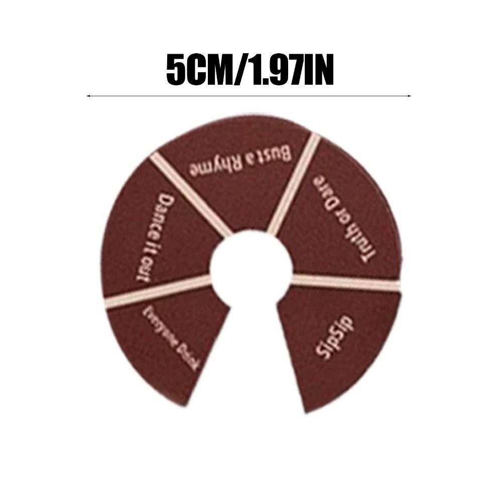6/12/24Pcs Reusable Drink Roulette Wine Not Spin-Fun Drinking Games  Nightlife Entertainment