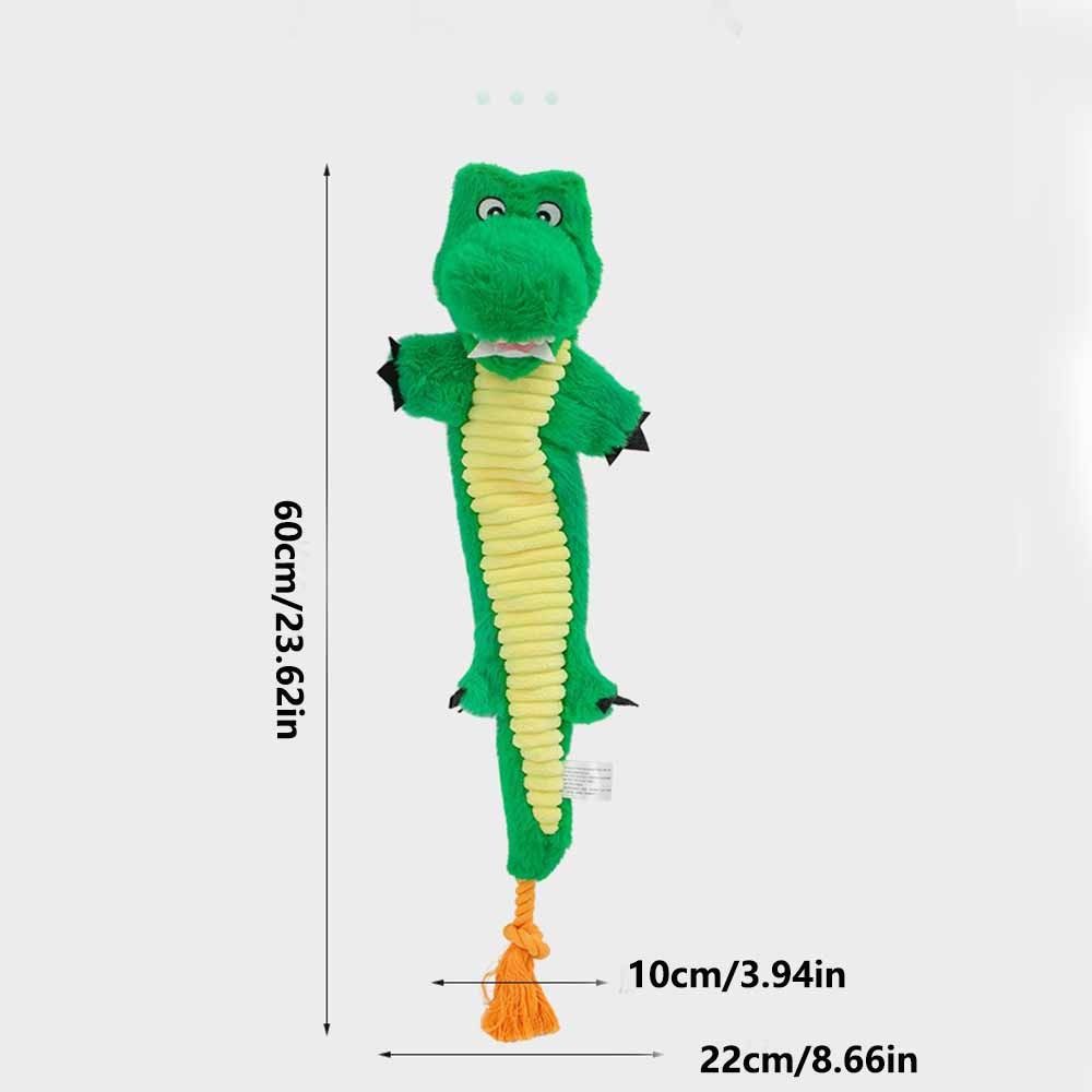 Durable Squeaky Dog Chew Toys Soft Plush Chew Proof Dog Toy Dog Squeaky Toy  Aggressive Chewers