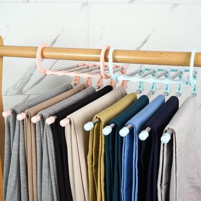 Colgador multifuncional plegable para almacenamiento de pantalones, perchero para pantalones, perchas organizadoras de ropa, ahorra espacio en armario, armarios de dormitorio
