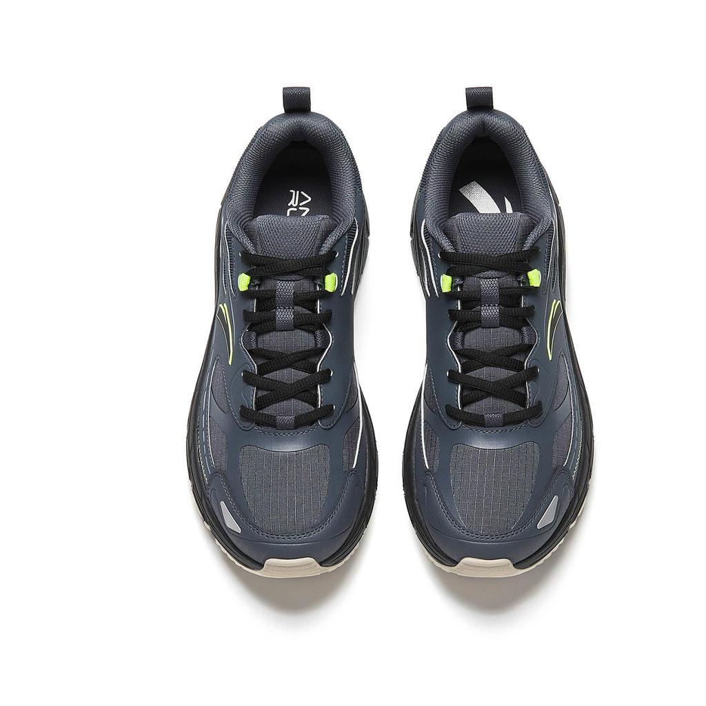 ANTA Hiking Running Shoes Gray Green Black Men 912545595-2