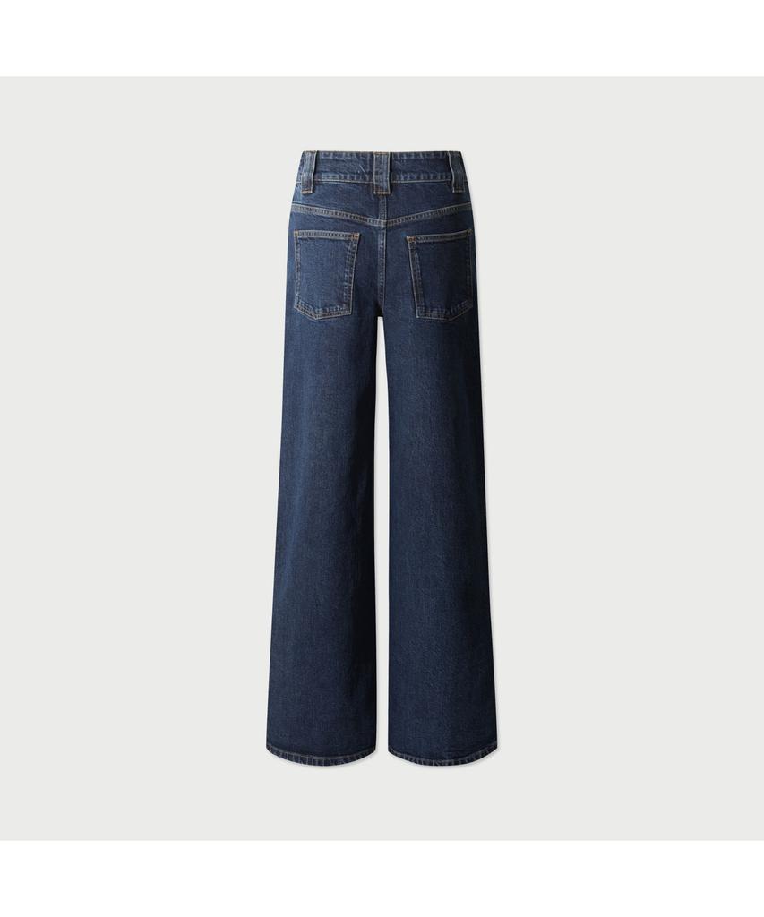 IROWOMEN Abriel Wide Denim Pants - Blue
