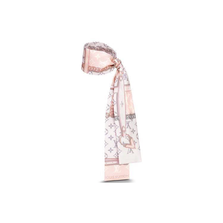 Louis Vuitton Monogram Silk Headband Women accessories Light-Pink M70637
