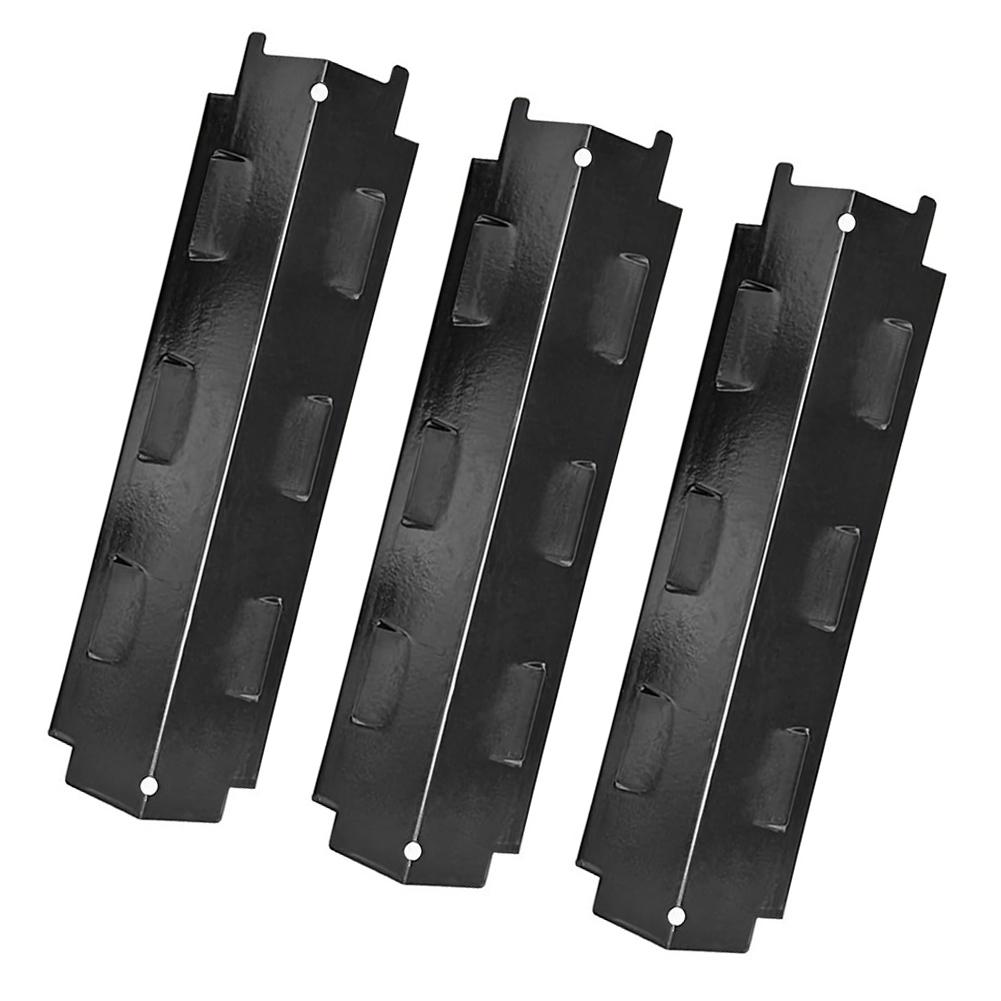 3 יחידות 98531 פלטת חימום מפלדה פורצלנית עבור Charbroil עבור גריל Kenmore עבור גריל גז King חלקי חילוף 14.5x4.29 אינץ'