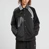 Adidas Originals X Alexander Wang Collab Striped Long Sleeve Logo Track Jacket Men Outerwear Black BP6689