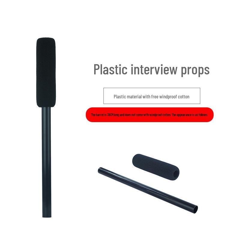 Children's Model Toy Microphone Prop for Practice, Simulation, and Performance Photography
