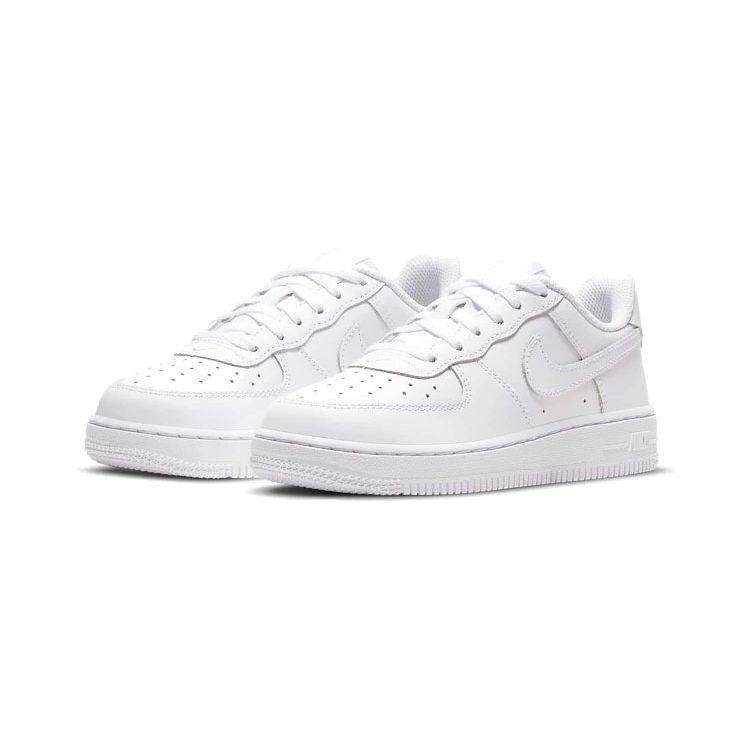 Nike Force 1 LE PS Triple White Kids Sneakers DH2925-111
