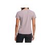 Under Armour Launch Elite Simple Solid Comfortable Casual Breathable Short Sleeve T-Shirt Women T-Shirts Gray 1383364-015