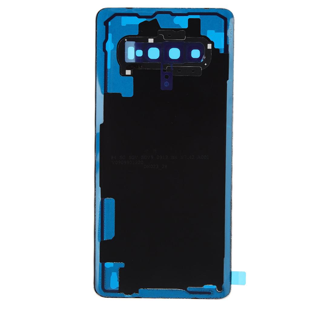 Mobile Phone Back Glass Cover and Outer Glass Panel Replacement for S10+Plus(Black )