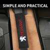 2026 Hot Car Sticker Car Seat Belt Cotton Safety Belt Shoulder Protector Cover For Peugeot 206 207 307 3008 2008 308 407 408 508