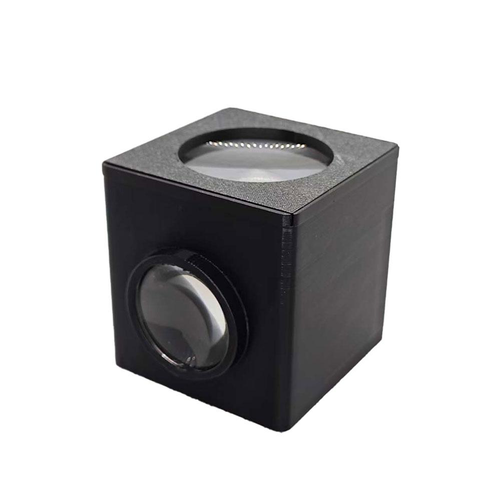 

портативный 3D-печатный видоискатель камеры на уровне талии Для линзы Френеля 5*5 Видоискатель высокой четкости Оптическое устройство Аксессуар для камеры