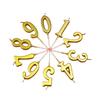 Gold Number Candles (0–9) – Multi-color Smokeless Birthday Set in PVC Box.
