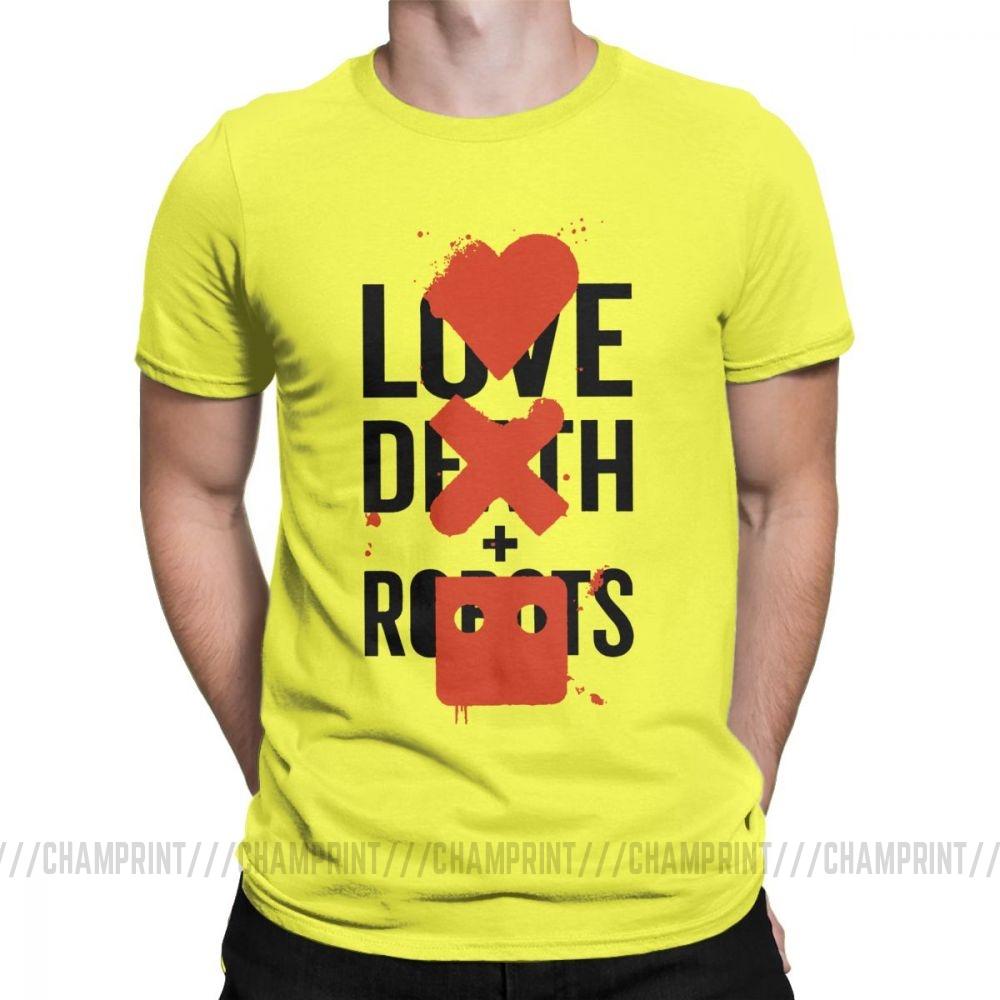 Cooles Love Death And Robots T-Shirt Großes Fan-T-Shirt Heavy Metal Sci-Fi