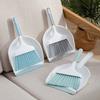 Handheld Mini Dustpan and Brush Set Flexible Desktop Mini Broom Set  Window Gap Cleaning