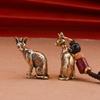 Animal Statues Figurines Retro Cats Statue Figurines Sculptures Tabletop Centerpieces Home Decors Collectibles Figurines