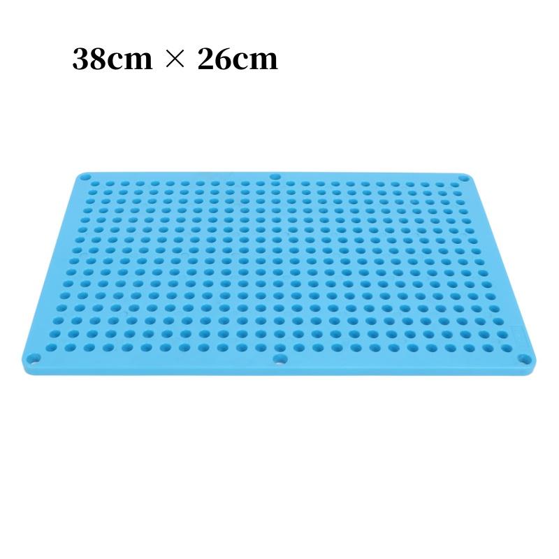 0# 400 Löcher Kapsel Füllplatte ABS Kapsel Füllmaschine Version Zähler Organizer Halter