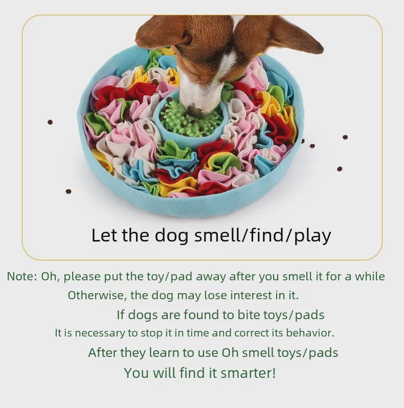Cross-Border Pet Sniffing Mat: Stress-Relief & Educational Food Storage Toy for Cats & Dogs, All-Season Play & Interaction