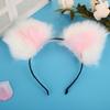 Cute Soft Cat Ears Headbands with 40cm Fox Tail Bow Metal Butt Anal Plug Erotic Cosplay Accessories Adult Sex Toys for Couples
