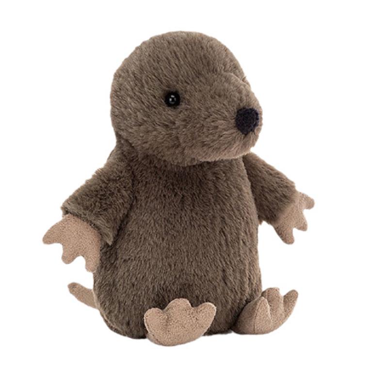 

JELLYCAT Серия «Лесные животные» Крот Нипи Кукла Моэ Плюшевая кукла 13 см высотой