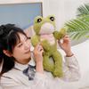 Soft Toy Cartoon Accompany Toy Plush Toys Frog Stuffed Toy Muscle Frog Doll Frog Plush Doll