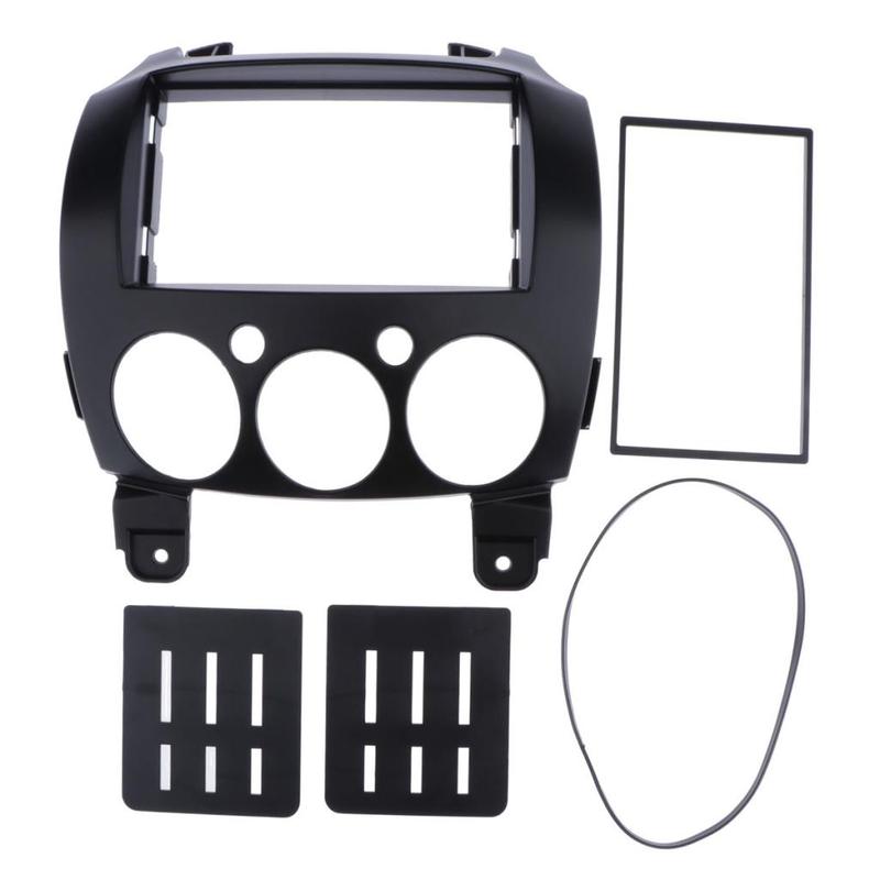 2 Din Car Audio Radio Stereo Fascia Frame Panel for Mazda 2 Demio 2007-2014