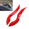 2 Pezzi Corni per Tetto Auto Modifica Unici Accattivanti Decorazione Esterna Auto Ornamento a Corno per SUV Berlina Hatchback