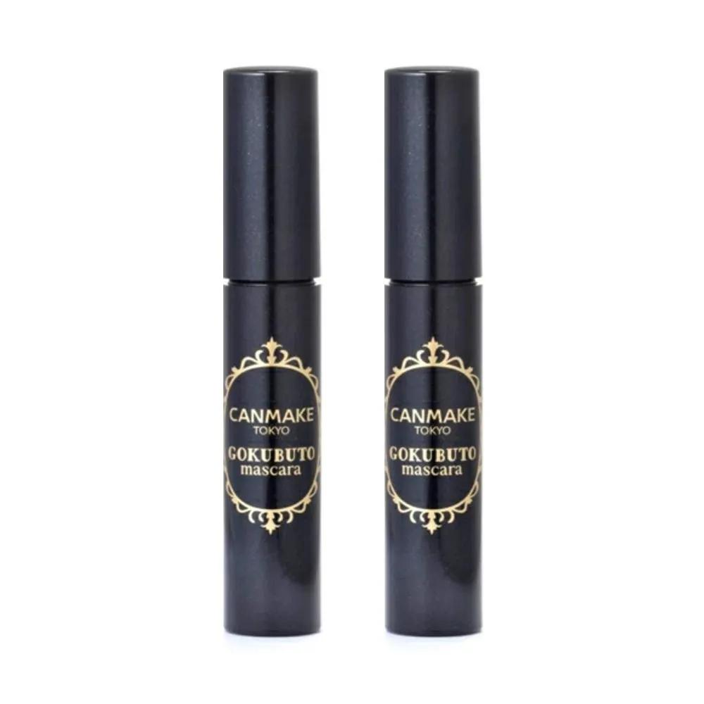 CANMAKE Gokubuto Mascara Super Black 6.8g 2 Pieces Volume Curl Keep
