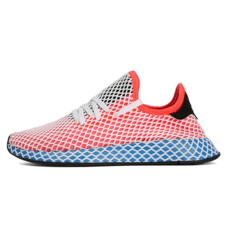 

Adidas Women s Deerupt Red Blue Sneakers AC8466 36