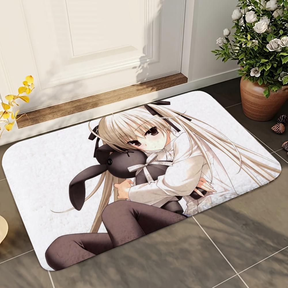 1pc Yosuga No Sora Bathroom Absorbent Mats Anti-Slip Mats Home Decor Supplies Carpets Home Kitchen Floor Mats