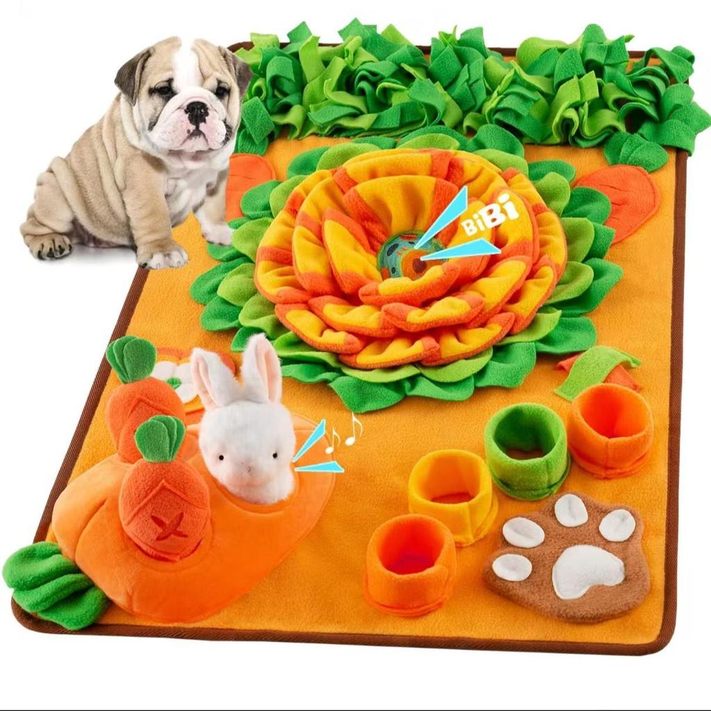 Pet Sniffing Mat: Indoor Dog & Cat Foraging Toy, Decompression Puzzle & Slow Feeder