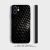 Luxury Chic Snake Phone Case For iPhone 16,15,14,13,12,11,Pro,X,XS,Max,XR,Plus,Mini Soft Silicone Black Shockproof TPU