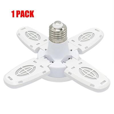 LED Foldable Bulb with Fan Shape Blade Panels
