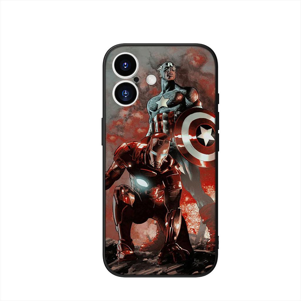 for Samsung Galaxy A07 A13 A12 A14 A23 A50 A51 A52 A53 A70 A71 A72 A21S Note 20 9 8 10 Case Marvel IronMan Superhero Iron Man