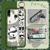 Protective Cute Phone Case For ASUS ZenFone 5 ZE620KL/ZS620KL Wristband Cartoon Panda Wrist Strap Lanyard Shockproof