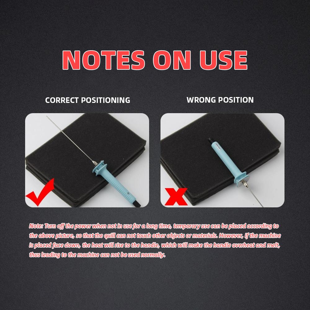 Electric Heating Pen Pen Needle Type Electric Heating Tools Foam Cutting Pen Pearl Cotton KT Styrene Board Thermal Engraving Pen