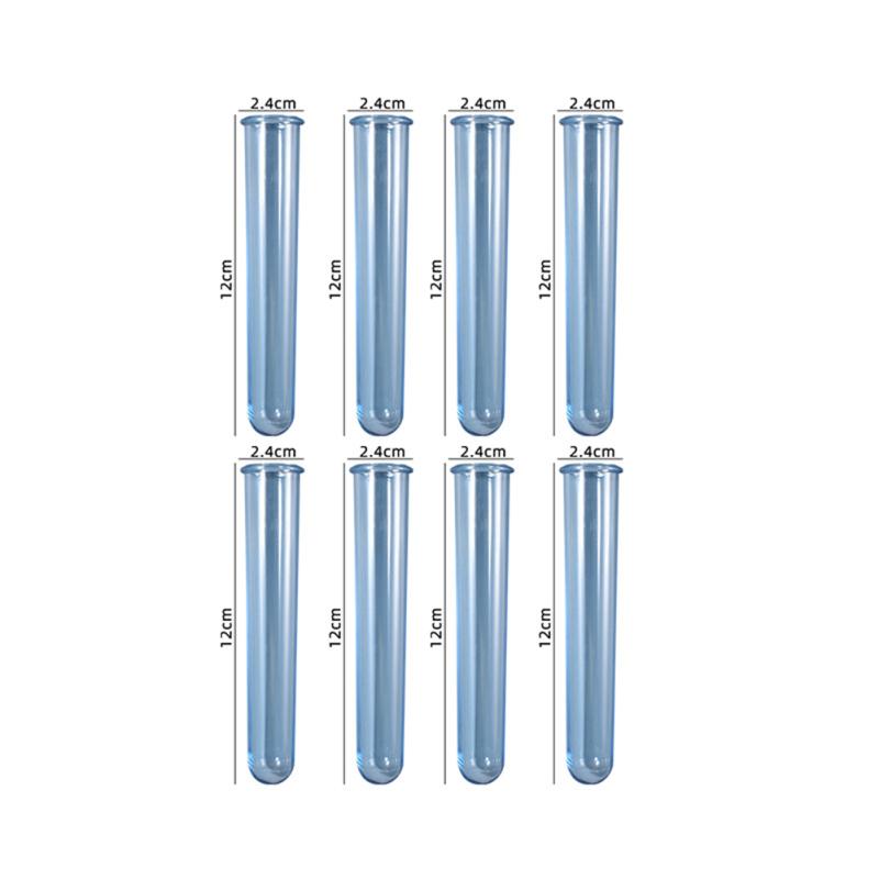 Silicone Mold Resin Casting Mold With Test Tubes For Hydroponic/flowers Home Office Desktop