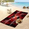 Sunderland Football Print Beach Towel, Large Soft Quick Dry Towel for Beach Camping Swimming